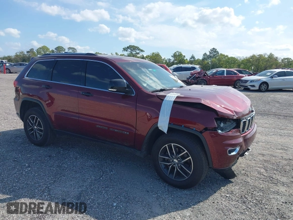 2017 Jeep Grand Cherokee Limited with VIN 1C4RJFBG3HC902539, listed as a IAAI auction lot 41870154 with 75,659 mi miles. Bid and sale history available at carsss.com. Image 1.