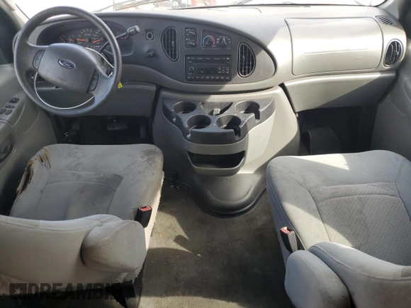 2008 Ford Econoline Passenger XL with VIN 1FMNE11W48DB37734, listed as a Copart auction lot 78738854 with 154,122 mi miles and Clean Title. Bid and sale history available at DreamBid. Image 8.
