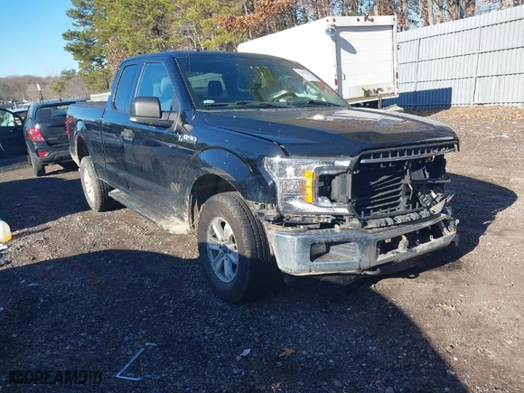 2018 Ford F-150 XL with VIN 1FTFX1E5XJKD28130, listed as a IAAI auction lot 41665157 with 88,042 mi miles. Bid and sale history available at carsss.com. Image 1.