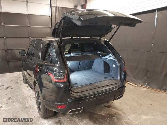 2019 Land Rover Range Rover Sport HST with VIN SALWS2SUXKA864771, listed as a IAAI auction lot 41808668 with 54,129 mi miles. Bid and sale history available at carsss.com. Image 3.