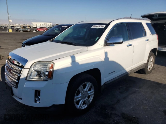2015 GMC Terrain SLE with VIN 2GKALMEK6F6421755, listed as a Copart auction lot 60335495 with 104,811 mi miles and Salvage title. Bid and sale history available at DreamBid. Image 1.