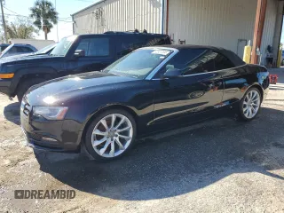2013 Audi A5 2.0T Premium Plus with VIN WAUJFAFHXDN002897, listed as a Copart auction lot 82931334 with 0 mi miles and Non Repairable. Bid and sale history available at carsss.com. Image 1.