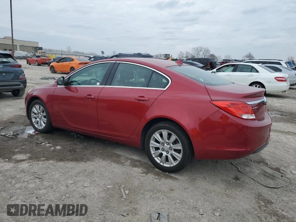 2012 Buick Regal with VIN 2G4GR5ERXC9207705, listed as a Copart auction lot 83295654 with 122,289 mi miles and Salvage Title. Bid and sale history available at carsss.com. Image 2.