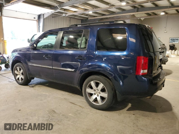 2013 Honda Pilot Touring with VIN 5FNYF4H92DB040292, listed as a Copart auction lot 66373005 with 191,692 mi miles and Clean title. Bid and sale history available at DreamBid. Image 2.