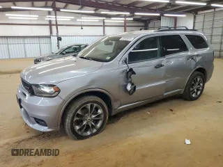 2020 Dodge Durango GT Plus z VIN 1C4RDJDG7LC119983, wystawiony jako Copart lot #53540055 z przebiegiem 87 177 mil mil oraz Szkoda całkowita • Salvage title. Historia ofert i sprzedaży dostępna na DreamBid. Obrazek 1.