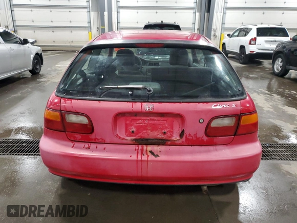 1995 Honda Civic z VIN 2HGEH3382SH523067, wystawiony jako Copart lot #57916325 z przebiegiem 254 937 mil mil oraz Czysty tytuł • Clean title. Historia ofert i sprzedaży dostępna na DreamBid. Obrazek 6.