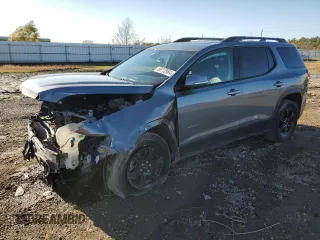 2021 GMC Acadia AT4 with VIN 1GKKNLLSXMZ195121, listed as a Copart auction lot 86712964 with 73,852 mi miles and Salvage Title. Bid and sale history available at DreamBid. Image 1.