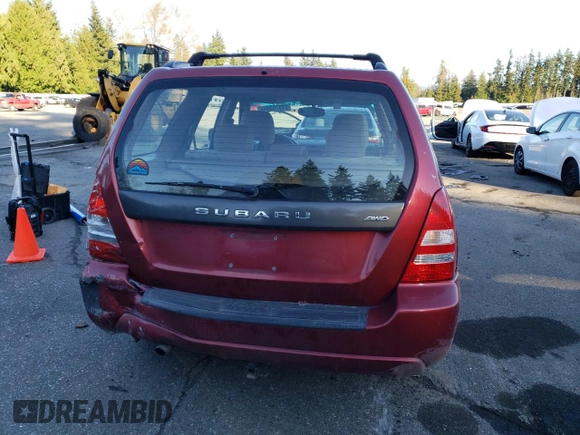 2003 Subaru Forester XS with VIN JF1SG65643H736343, listed as a Copart auction lot 77376394 with 108,665 mi miles and Salvage Title. Bid and sale history available at carsss.com. Image 6.
