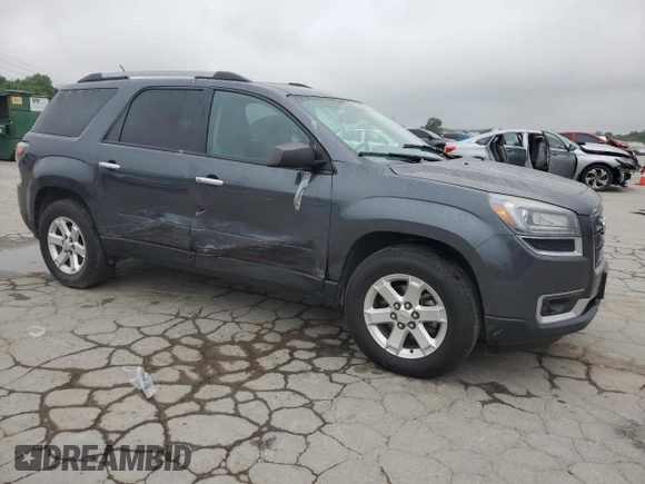 2014 GMC Acadia SLE with VIN 1GKKRNED7EJ320204, listed as a Copart auction lot 56527995 with 104,194 mi miles and Clean title. Bid and sale history available at DreamBid. Image 4.
