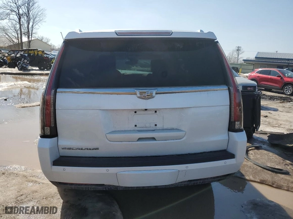 2016 Cadillac Escalade Platinum with VIN 1GYS4DKJ2GR134289, listed as a Copart auction lot 47932745 with 159,402 mi miles and Salvage Title. Bid and sale history available at carsss.com. Image 6.