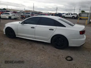 2016 Audi A6 Premium Plus with VIN WAUGFAFC1GN019459, listed as a Copart auction lot 58952325 with 127,025 mi miles and Clean title. Bid and sale history available at DreamBid. Image 2.