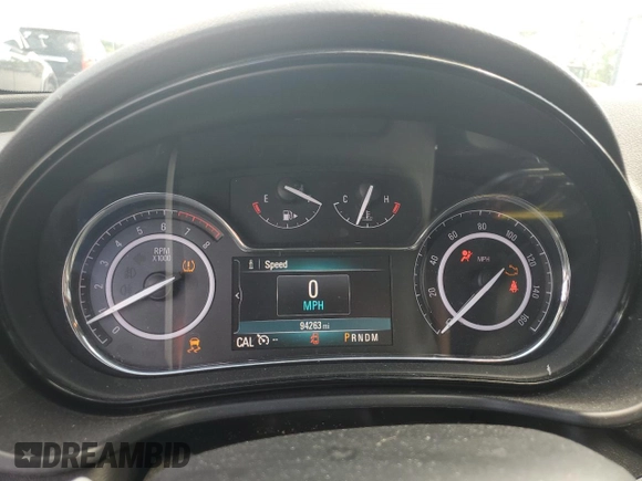 2015 Buick Regal Premium I with VIN 2G4GN5EX2F9134148, listed as a Copart auction lot 61586075 with 94,263 mi miles and Salvage title. Bid and sale history available at DreamBid. Image 9.