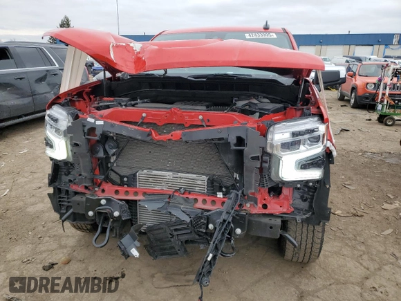 2023 Chevrolet Silverado 1500 LT with VIN 3GCPDKEK0PG230670, listed as a Copart auction lot 42433995 with 38,798 mi miles and Salvage Title. Bid and sale history available at carsss.com. Image 5.