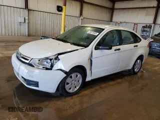 2010 Ford Focus S with VIN 1FAHP3EN6AW266261, listed as a Copart auction lot 53813645 with 19,843 mi miles and Salvage Title. Bid and sale history available at carsss.com. Image 1.