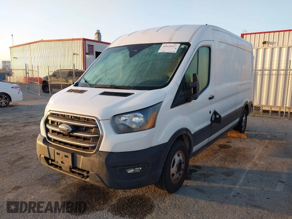 2020 Ford Transit z VIN 1FTBW9CG2LKA54526, wystawiony jako IAAI lot #42620417 z przebiegiem 131 084 mil mil oraz . Historia ofert i sprzedaży dostępna na DreamBid. Obrazek 17.