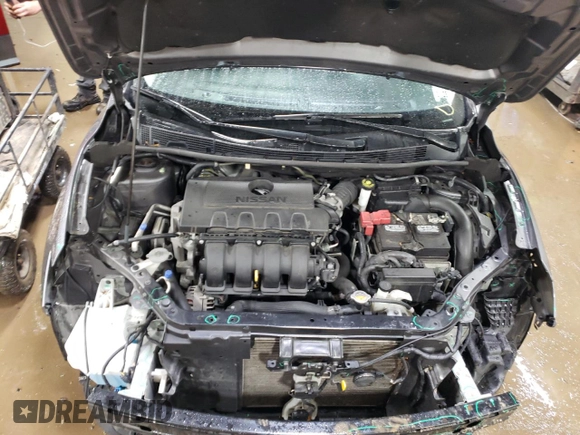 2019 Nissan Sentra S with VIN 3N1AB7AP9KY408995, listed as a Copart auction lot 47825935 with 82,077 mi miles and Salvage Title. Bid and sale history available at carsss.com. Image 11.