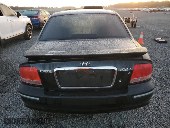 2004 Hyundai Sonata GLS with VIN KMHWF35H74A953650, listed as a Copart auction lot 75109914 with 131,062 mi miles and Clean Title. Bid and sale history available at carsss.com. Image 6.