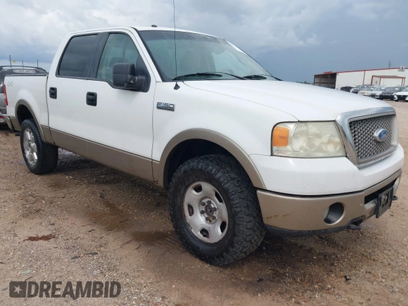 2006 Ford F-150 XLT with VIN 1FTPW14556FA10893, listed as a IAAI auction lot 42475068 with 173,073 mi miles and . Bid and sale history available at DreamBid. Image 1.