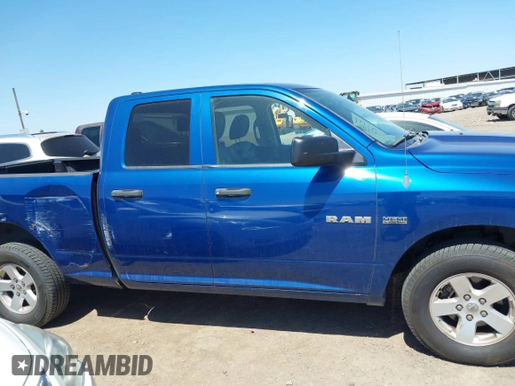 2010 Dodge 1500 TRX with VIN 1D7RV1GT5AS158389, listed as a IAAI auction lot 42142612 with 177,314 mi miles and . Bid and sale history available at carsss.com. Image 13.