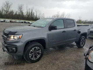 2021 Chevrolet Colorado 4WD Z71 z VIN 1GCGTDEN3M1273323, wystawiony jako Copart lot #55360005 z przebiegiem 52 679 mil mil oraz Szkoda całkowita • Salvage title. Historia ofert i sprzedaży dostępna na DreamBid. Obrazek 1.