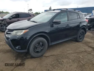 2015 Toyota RAV4 LE with VIN 2T3BFREVXFW367671, listed as a Copart auction lot 61825735 with 151,606 mi miles and Salvage title. Bid and sale history available at DreamBid. Image 1.