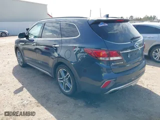 2017 Hyundai Santa Fe Limited Ultimate with VIN KM8SRDHF2HU250614, listed as a IAAI auction lot 41564343 with 111,074 mi miles. Bid and sale history available at carsss.com. Image 3.