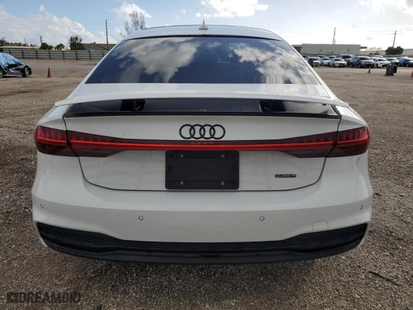 2022 Audi A7 Prestige with VIN WAUV2BF29NN050438, listed as a Copart auction lot 78692104 with 31,402 mi miles and Salvage Title. Bid and sale history available at carsss.com. Image 6.