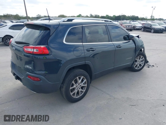 2018 Jeep Cherokee Latitude Plus with VIN 1C4PJMLX8JD603977, listed as a IAAI auction lot 41571092 with 113,554 mi miles and . Bid and sale history available at DreamBid. Image 4.