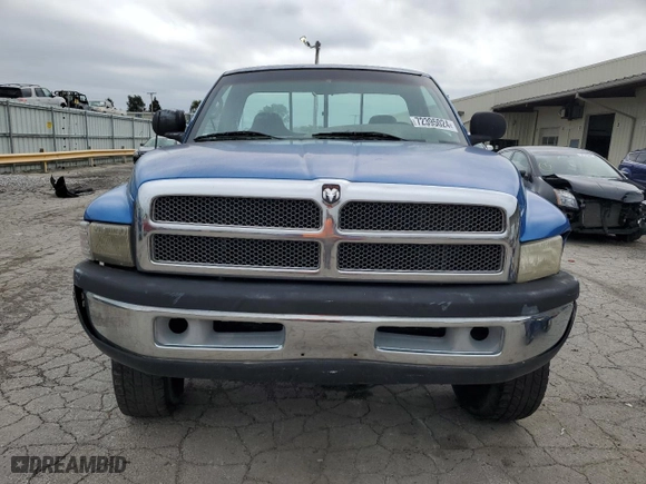 1998 Dodge Ram 2500 with VIN 3B7KF26Z3WM221543, listed as a Copart auction lot 72395024 with 48,660 mi miles and Salvage Title. Bid and sale history available at carsss.com. Image 5.