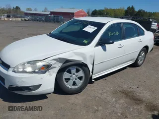 2011 Chevrolet Impala LT Fleet with VIN 2G1WG5EK1B1293260, listed as a IAAI auction lot 42052930 with 84,721 mi miles and . Bid and sale history available at DreamBid. Image 2.