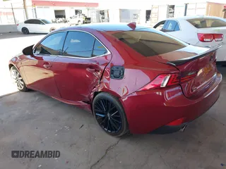 2015 Lexus IS 250 with VIN JTHBF1D2XF5044400, listed as a IAAI auction lot 42594810 with 103,068 mi miles and . Bid and sale history available at DreamBid. Image 3.