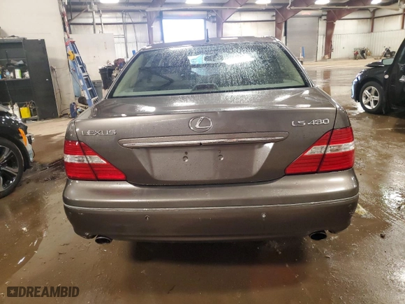 2004 Lexus LS 430 with VIN JTHBN36F640152005, listed as a Copart auction lot 47194765 with NaN miles and Clean Title. Bid and sale history available at carsss.com. Image 6.