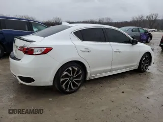 2018 Acura ILX Special Edition with VIN 19UDE2F44JA004445, listed as a Copart auction lot 47698335 with 106,612 mi miles and Salvage title. Bid and sale history available at DreamBid. Image 3.