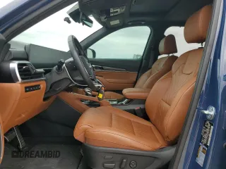 2024 Kia Telluride SX X-Line with VIN 5XYP5DGC6RG459113, listed as a Copart auction lot 52729565 with 23,743 mi miles and Salvage Title. Bid and sale history available at carsss.com. Image 7.