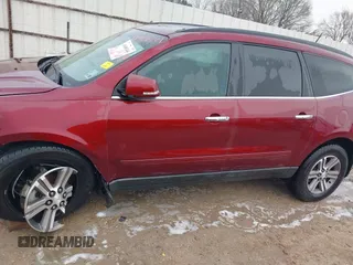 2016 Chevrolet Traverse LT z VIN 1GNKRHKD5GJ213065, wystawiony jako IAAI lot #41488144 z przebiegiem 146 625 mil mil oraz . Historia ofert i sprzedaży dostępna na DreamBid. Obrazek 15.