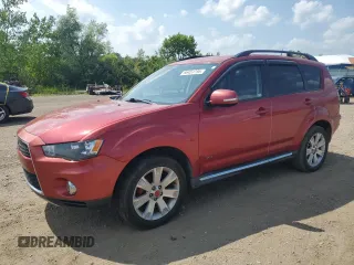 2013 Mitsubishi Outlander SE with VIN JA4JT3AW6DU021136, listed as a Copart auction lot 66451795 with 171,047 mi miles and Clean title. Bid and sale history available at DreamBid. Image 1.