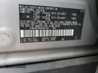2019 Toyota RAV4 LE with VIN JTMG1RFV4KD004180, listed as a Copart auction lot 57127095 with 71,454 mi miles and Salvage title. Bid and sale history available at DreamBid. Image 13.