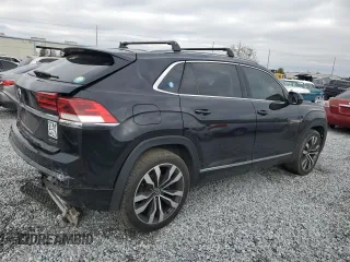 2021 Volkswagen Atlas SEL Premium R-Line with VIN 1V2FE2CA5MC224413, listed as a Copart auction lot 87508645 with 39,186 mi miles and Salvage title. Bid and sale history available at DreamBid. Image 3.
