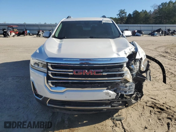 2021 GMC Acadia SLT z VIN 1GKKNMLS7MZ169534, wystawiony jako Copart lot #50166895 z przebiegiem 84 013 mil mil oraz Szkoda całkowita • Salvage title. Historia ofert i sprzedaży dostępna na DreamBid. Obrazek 5.