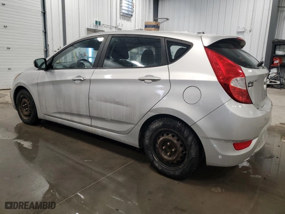 2013 Hyundai Accent GL with VIN KMHCT5AE3DU106089, listed as a Copart auction lot 52165375 with 107,414 mi miles and Salvage Title. Bid and sale history available at carsss.com. Image 2.