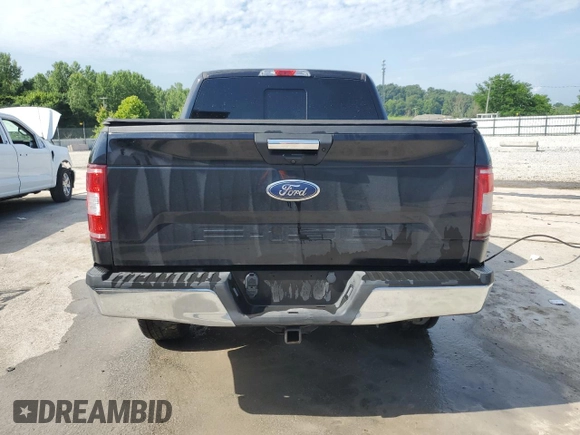 2020 Ford F-150 XL with VIN 1FTEW1E57LFC20462, listed as a Copart auction lot 62103475 with 75,118 mi miles and Salvage title. Bid and sale history available at DreamBid. Image 6.