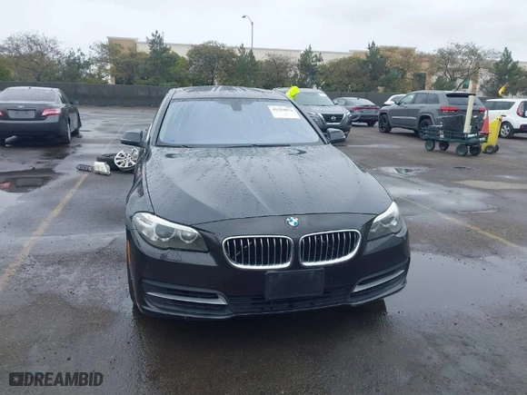 2014 BMW 5 Series 528i with VIN WBA5A5C5XED512448, listed as a IAAI auction lot 41559871 with 145,383 mi miles. Bid and sale history available at carsss.com. Image 13.