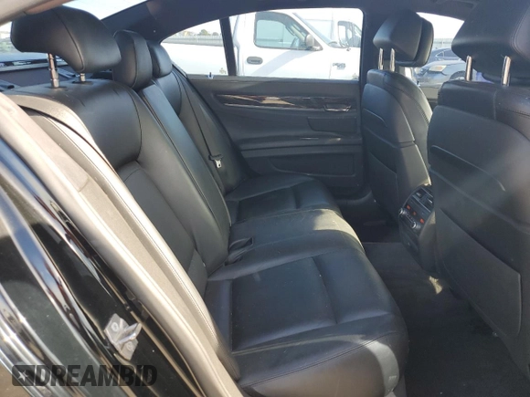 2013 BMW 7 Series 750i with VIN WBAYA8C57DC996582, listed as a Copart auction lot 79250334 with 82,336 mi miles and Clean Title. Bid and sale history available at DreamBid. Image 10.