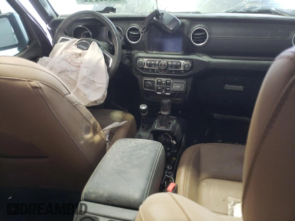 2021 Jeep Gladiator High Altitude with VIN 1C6HJTFGXML586269, listed as a Copart auction lot 84187154 with Not provided miles and Clean title. Bid and sale history available at DreamBid. Image 8.