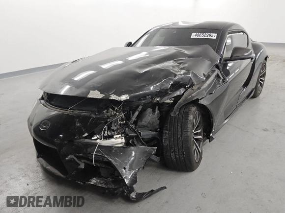 2021 Toyota Supra 2.0 with VIN WZ1DB2C07MW042723, listed as a Copart auction lot 48652995 with Not provided miles and Clean title. Bid and sale history available at DreamBid. Image 1.
