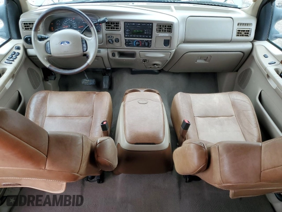 2004 Ford F-350 XL with VIN 1FTSW31P14EA89607, listed as a Copart auction lot 54424865 with 105,123 mi miles and Salvage title. Bid and sale history available at DreamBid. Image 8.
