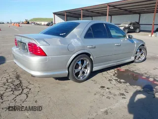2002 Lincoln LS w/Base Pkg with VIN 1LNHM87A62Y691524, listed as a IAAI auction lot 41670369 with 166,567 mi miles. Bid and sale history available at carsss.com. Image 4.