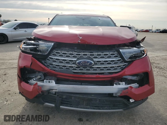 2021 Ford Explorer Limited with VIN 1FMSK7FH1MGB02375, listed as a Copart auction lot 49613335 with 48,371 mi miles and Salvage Title. Bid and sale history available at carsss.com. Image 5.