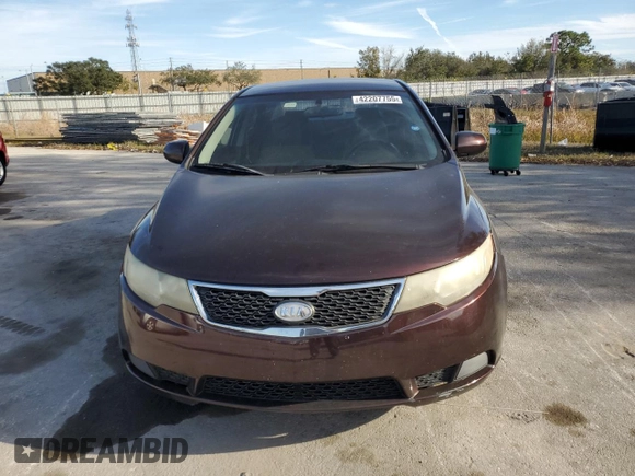 2011 Kia Forte LX with VIN KNAFT4A29B5374098, listed as a Copart auction lot 42207755 with 113,745 mi miles and Salvage Title. Bid and sale history available at carsss.com. Image 5.