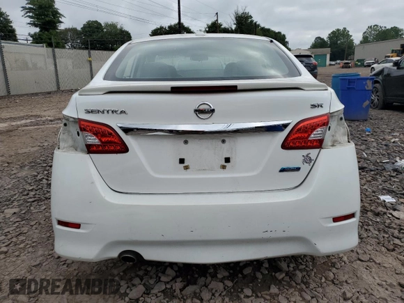 2014 Nissan Sentra SV with VIN 3N1AB7AP5EY325049, listed as a Copart auction lot 63759595 with 129,944 mi miles and Salvage title. Bid and sale history available at DreamBid. Image 6.